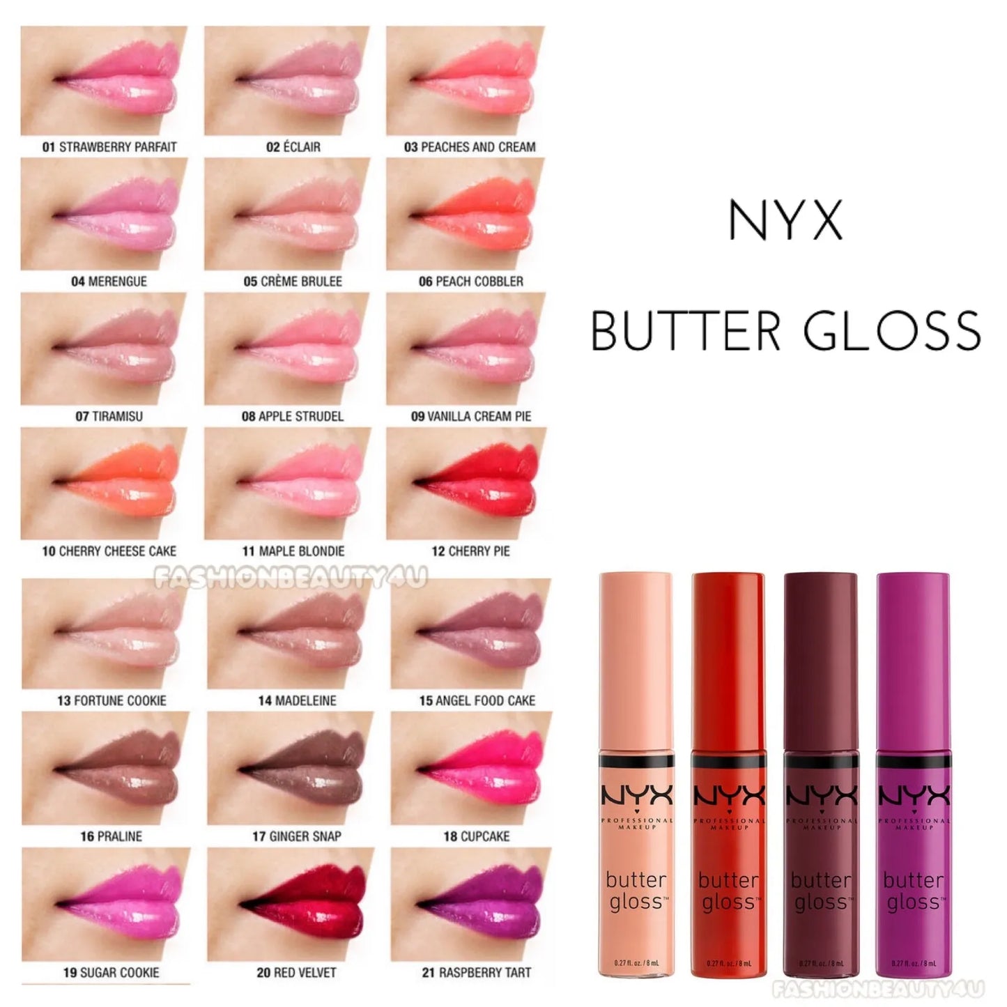 NYX Gloss BUTR GLOSS 8ml - Medaid