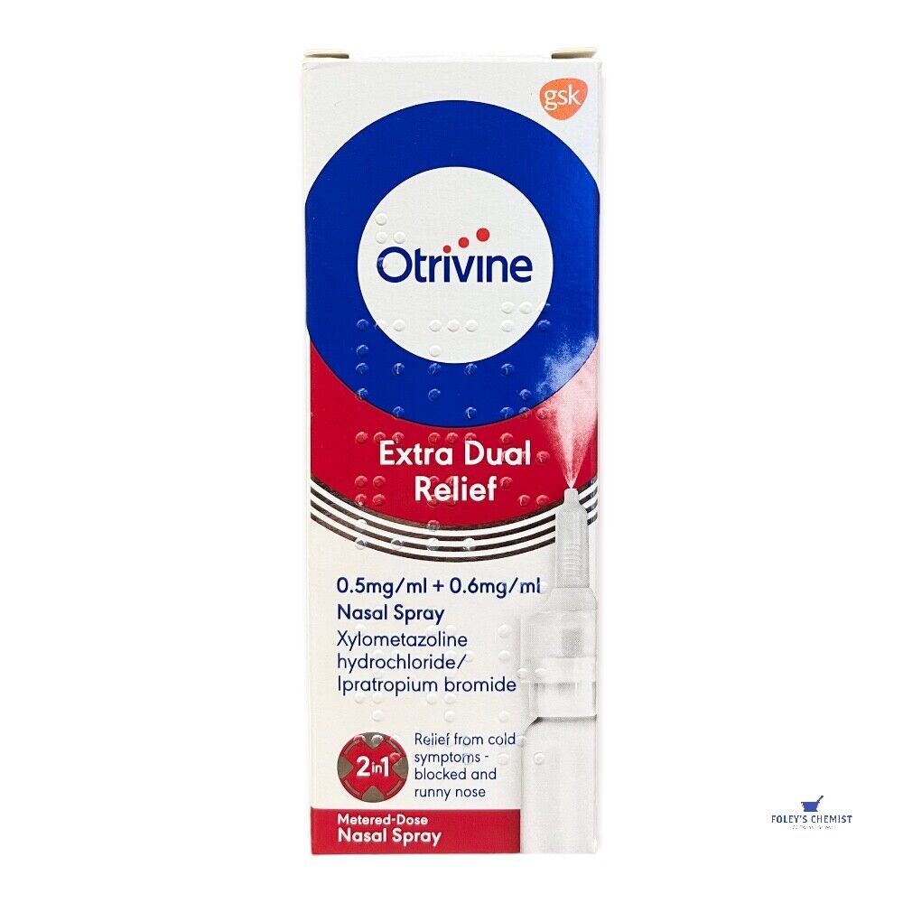 Otrivine - Extra Dual Relief Nasal Spray 10ml (P) - Medaid