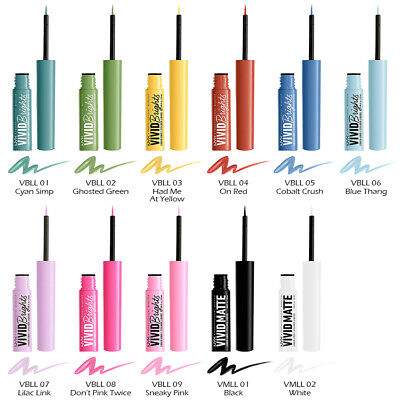 NYX Vivid Brights Liquid Eyeliner - Medaid