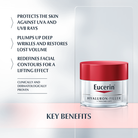 Eucerin Hyaluron Filler + Volume Lift Day Cream SPF15 - Medaid - Lebanon