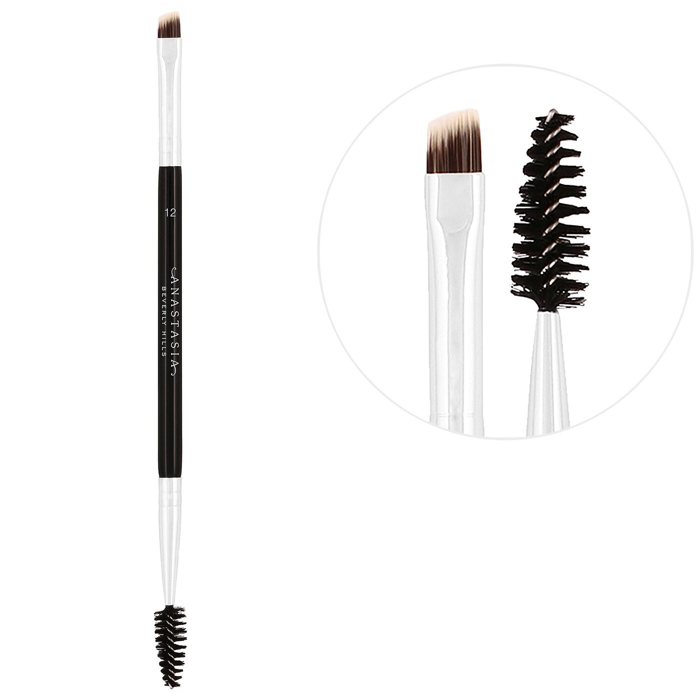 Anastasia - Brush 12 Precision Brow Brush for Pomades & Gels - Medaid International