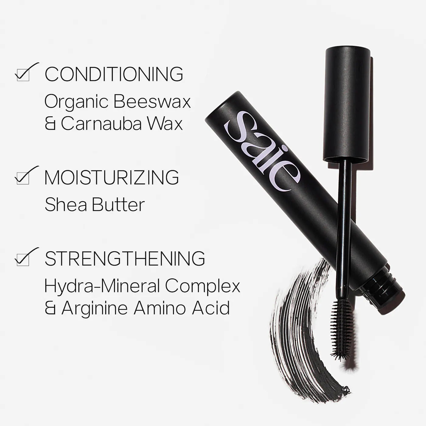 Saie - Mascara 101 Lengthening and Lifting | 5 g - Medaid