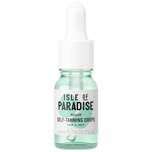 Isle of Paradise - Mini Self Tanning Natural Glow Face Drops | Medium - Medaid