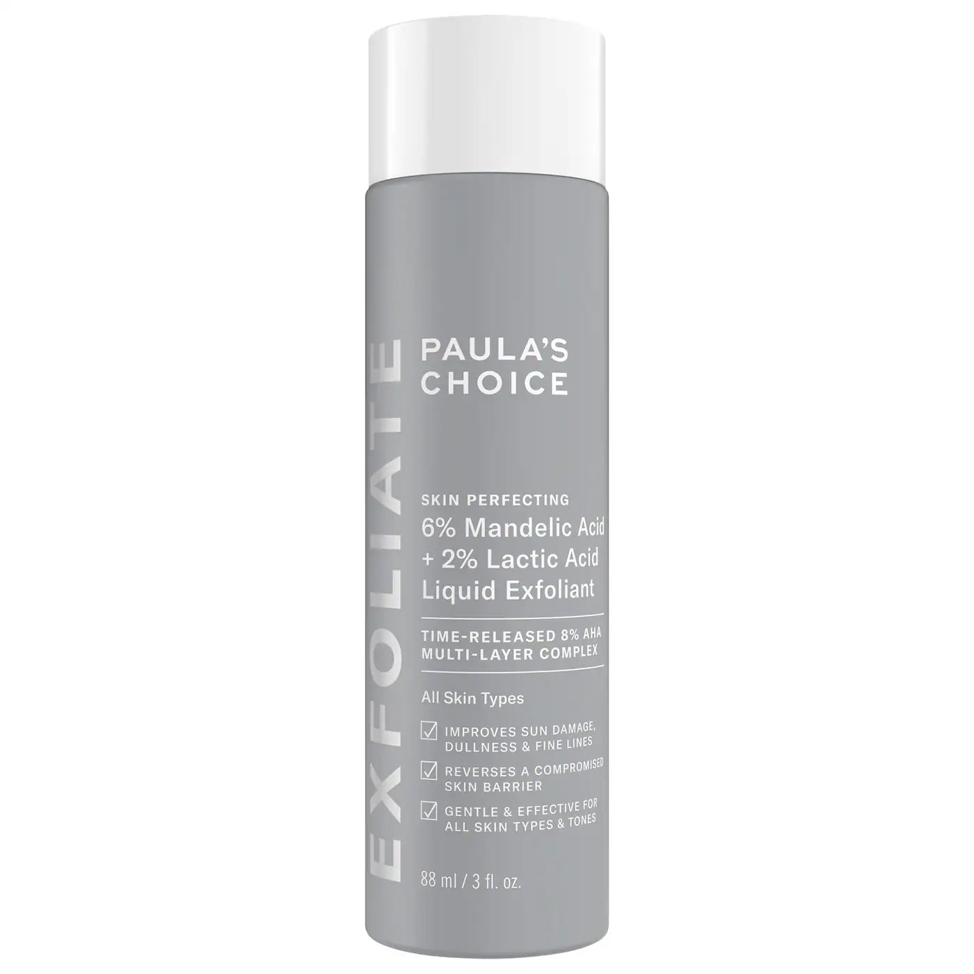 Paula's Choice - Skin Perfecting 6% Mandelic Acid + 2% Lactic Acid Liquid Exfoliant - Medaid