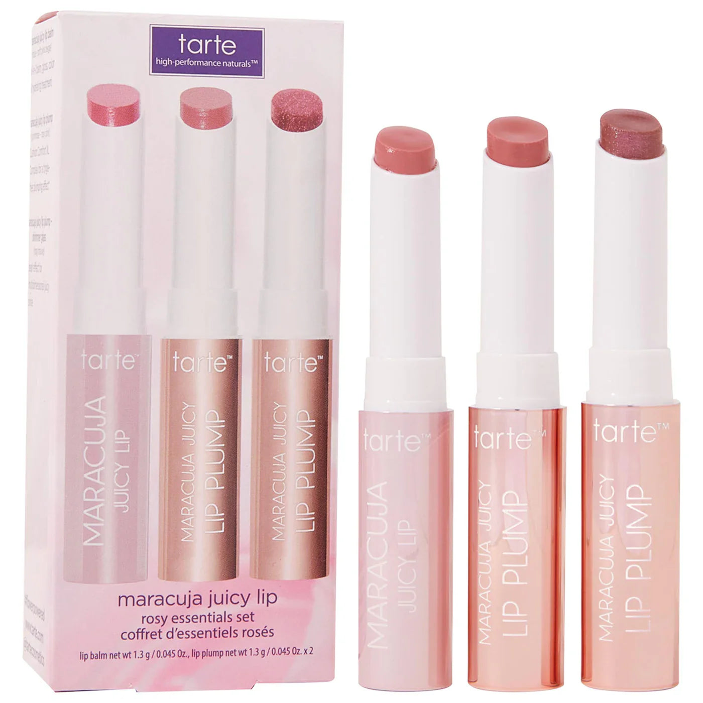 tarte-mini-maracuja-juicy-lip-rosy-essentials-set - Medaid