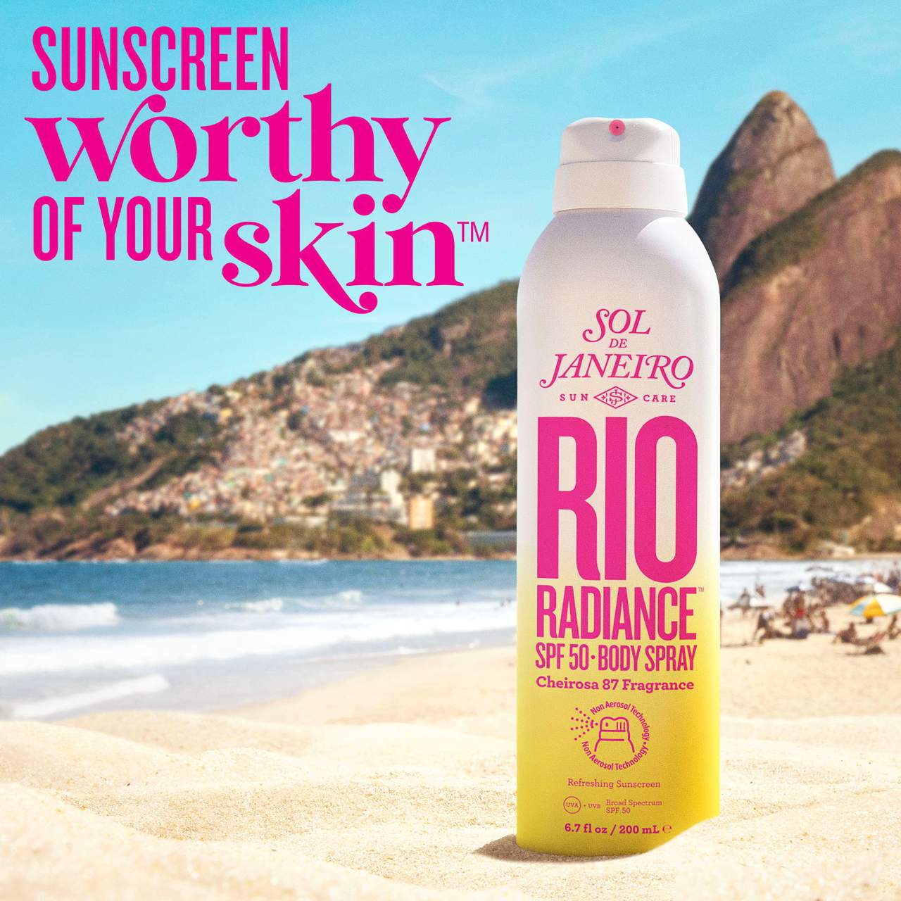 Sol de Janeiro - Rio Radiance™ SPF 50 Body Spray Sunscreen with Niacinamide | 200 mL - Medaid