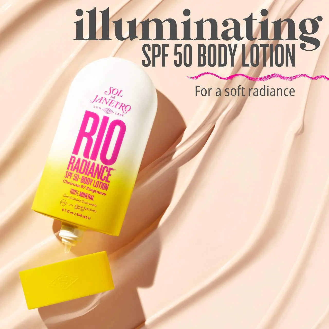Sol de Janeiro - Rio Radiance™ SPF 50 Mineral Body Lotion Sunscreen with Niacinamide | 200 mL - Medaid