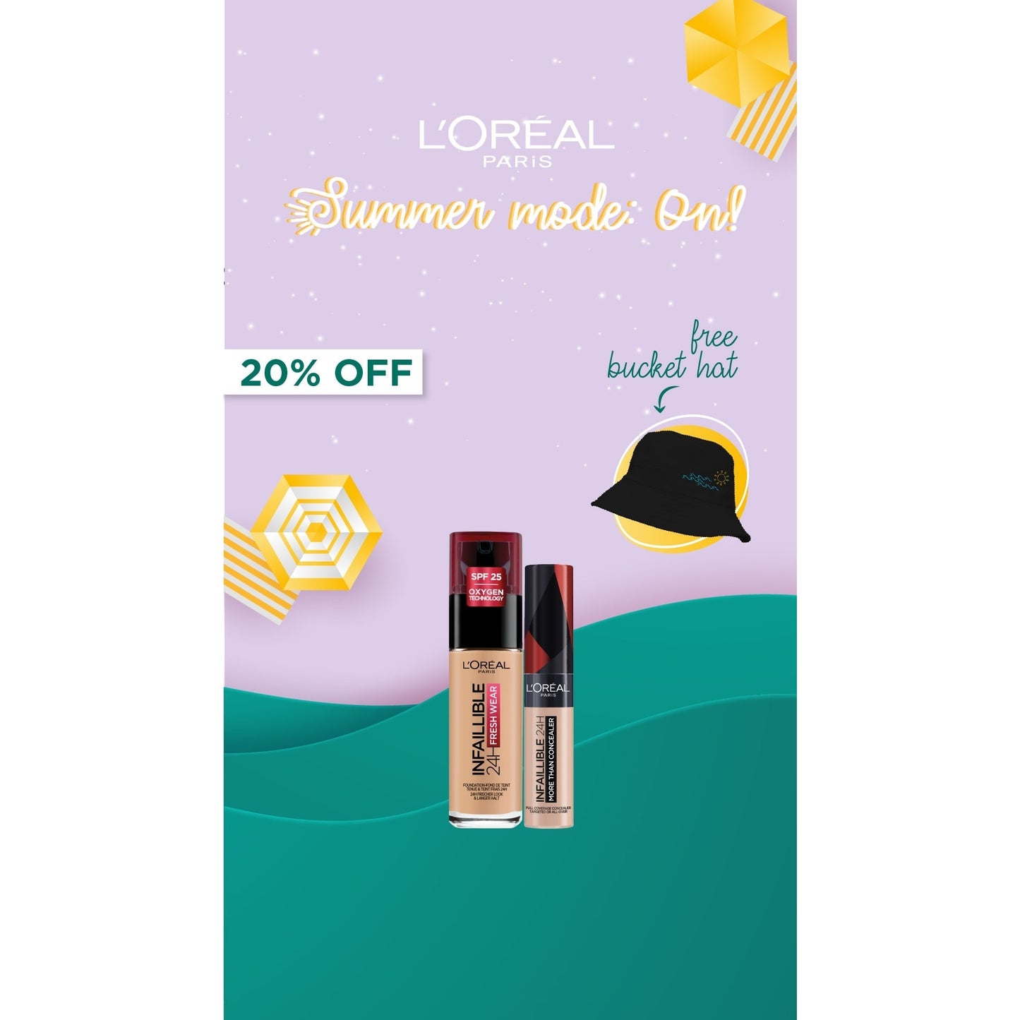 OAP Freshwear Foundation+ concealer - Medaid