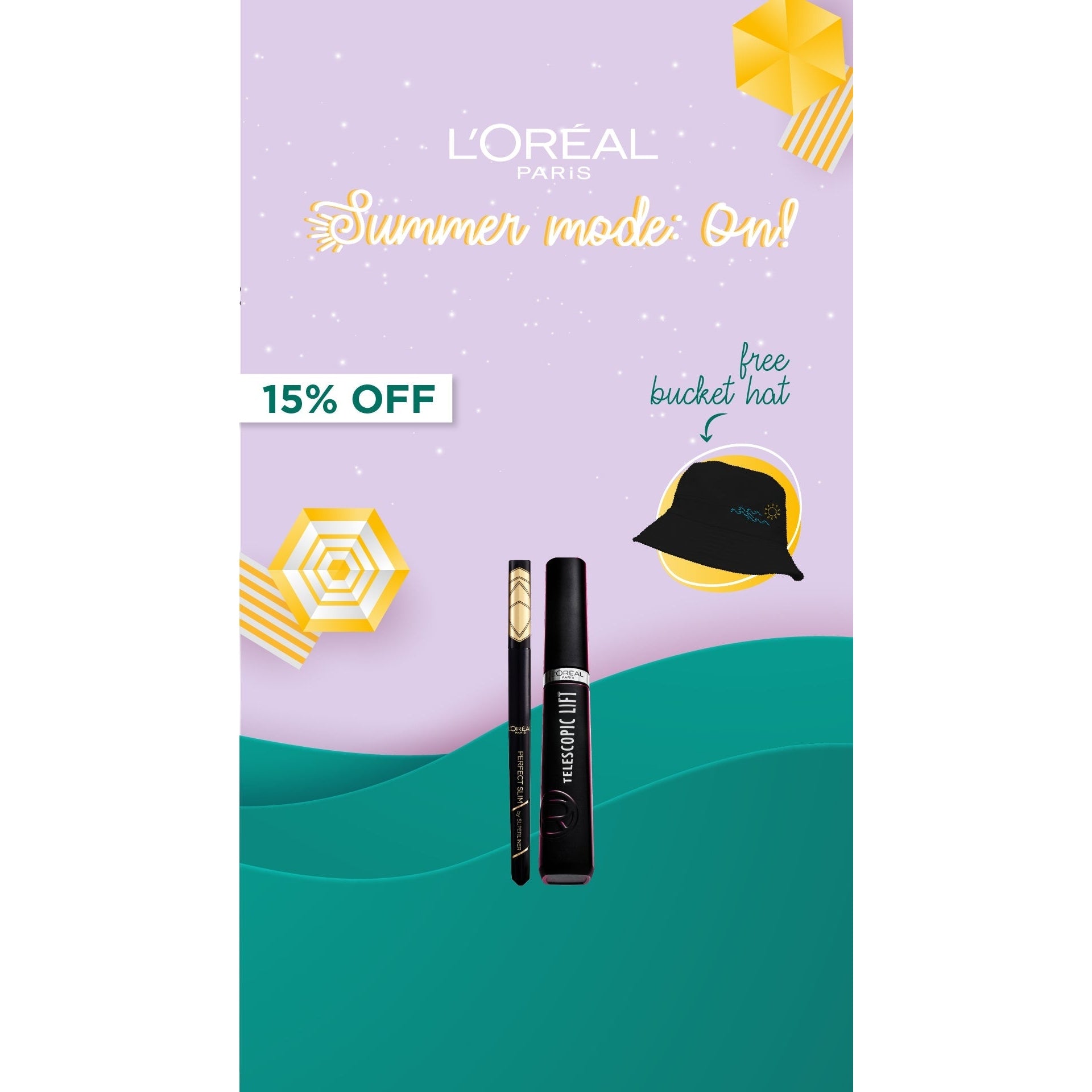 telescopic Mascara + perfect slim liner - Medaid