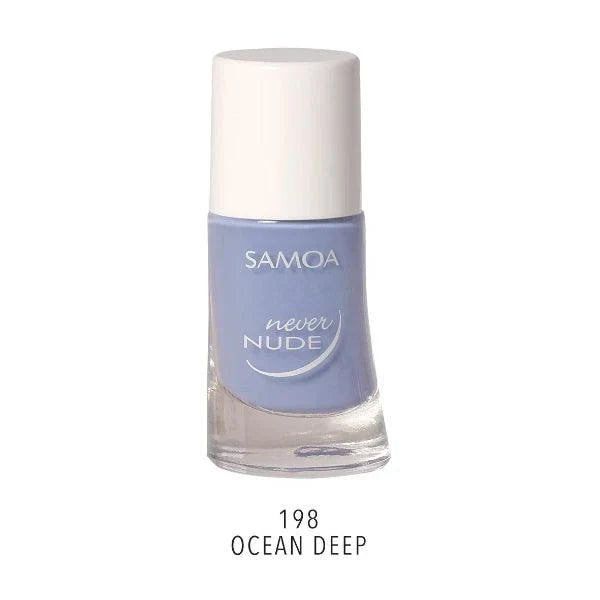 Samoa Never Nude Nail Polish - Ocean Deep - Medaid