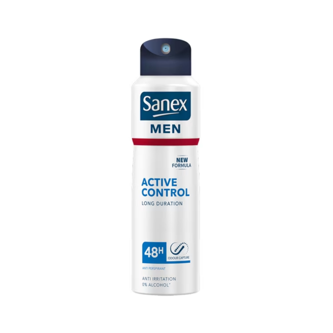 Sanex Men Active Control 48H Aluminium Free Anti-Perspirant Spray - Medaid