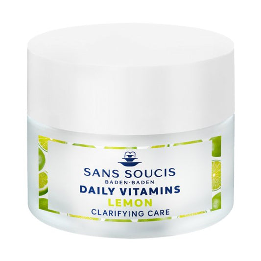 Sans Soucis Daily Vitamin Lemon Clarifying Care For Combination Skin 50ml - Medaid