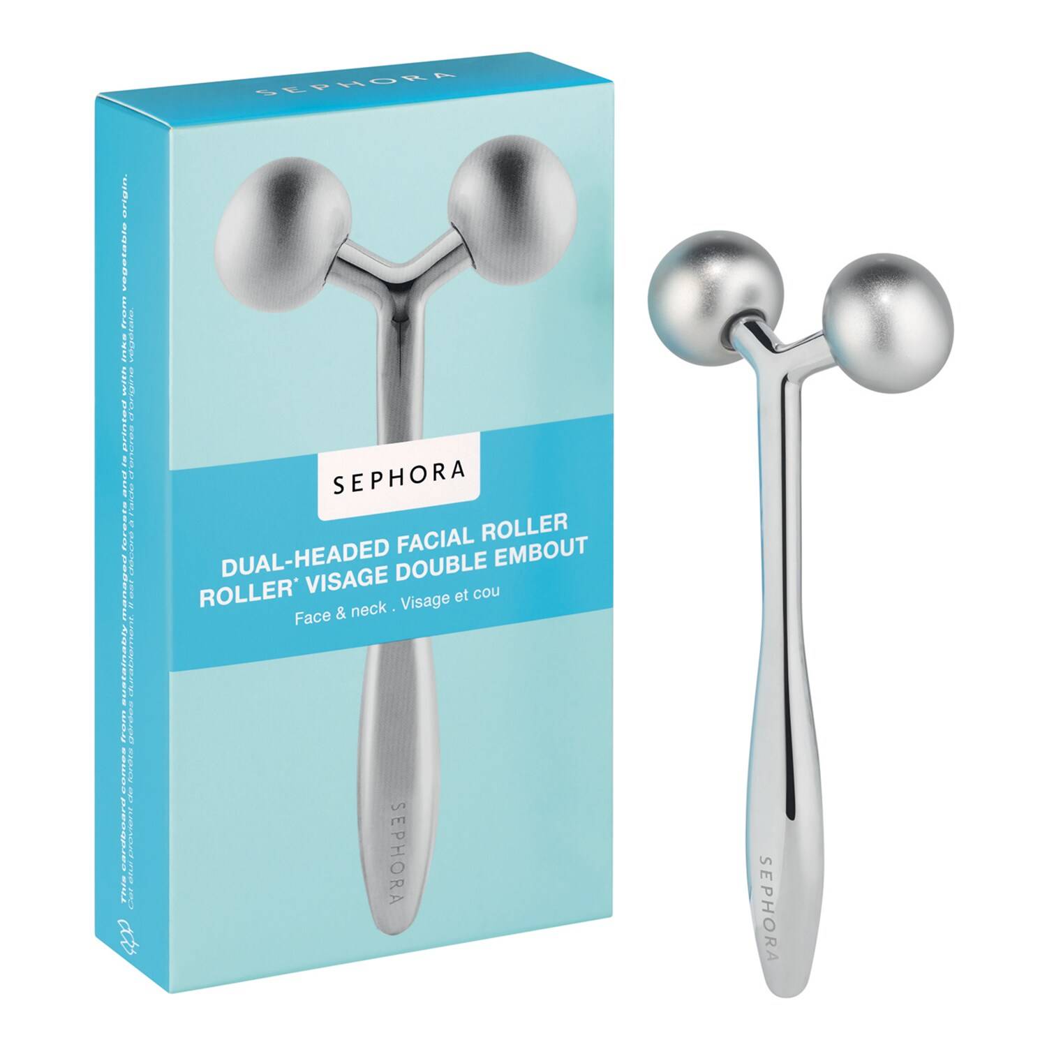 SEPHORA COLLECTION Dual-Headed Facial Roller 1 Piece - Medaid