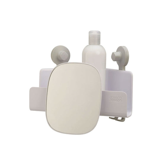 Joseph Joseph EasyStore Corner Shower Shelf with Removable Mirror - Medaid