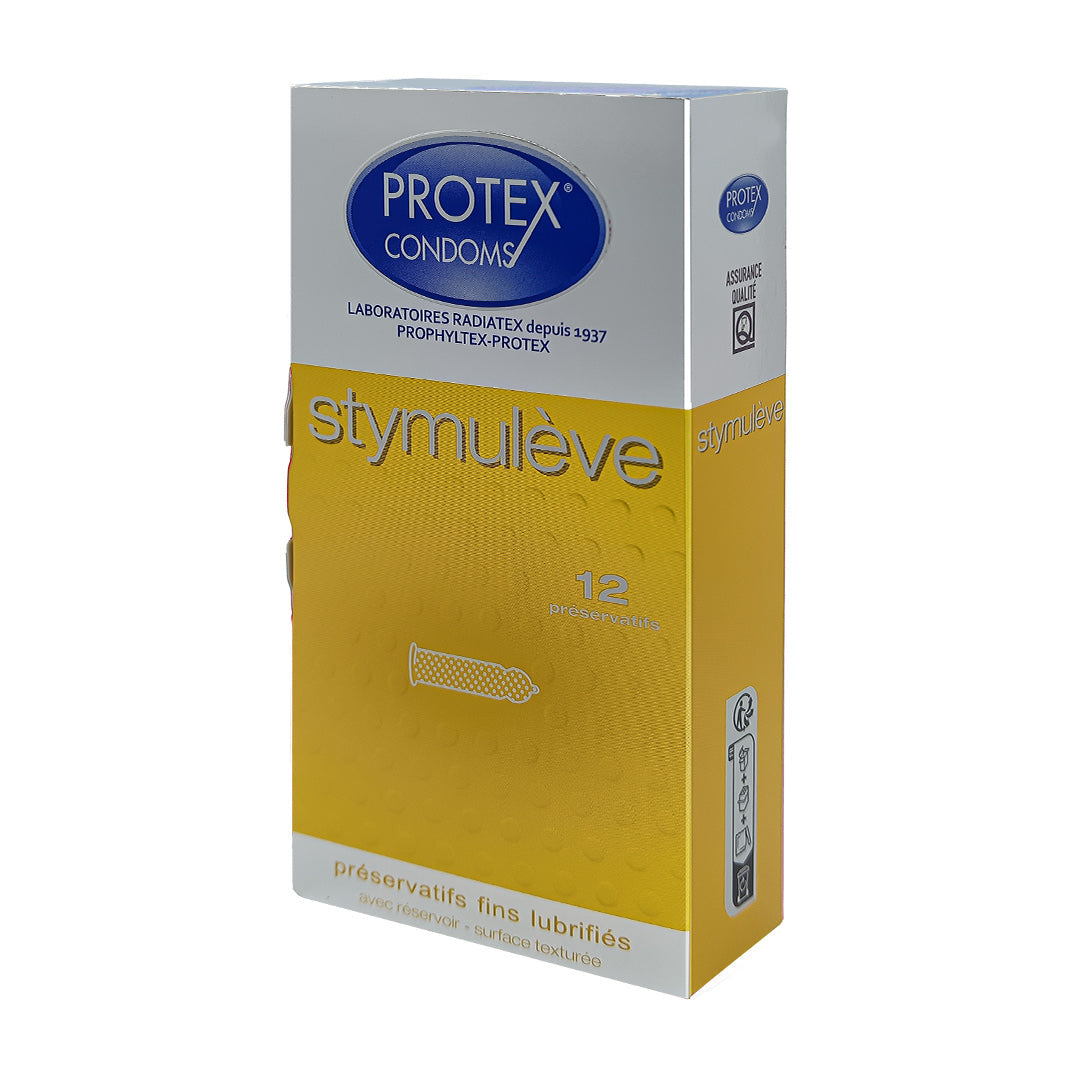 Protex Condom Stymuleve 6's and 12's - Medaid