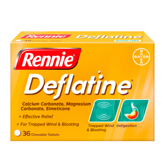 Rennie - Deflatine 36 Tablets - Medaid