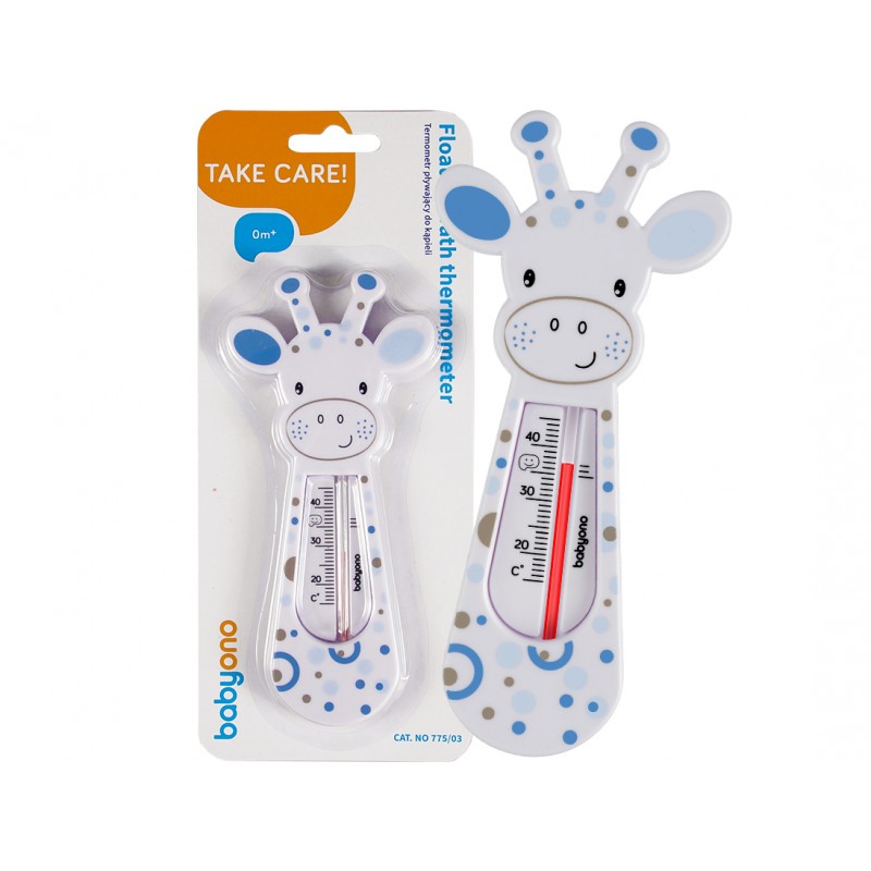 Floating Bath Thermometer Giraffe Light Blue - Medaid International