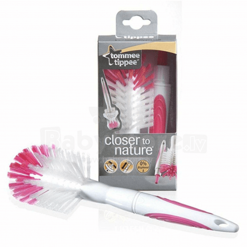 Tommee Tippee Closer To Nature 2 in 1 Bottle & Teat brush - Medaid