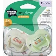 Tommee Tippee Anytime Soothers 0-6mn - Medaid