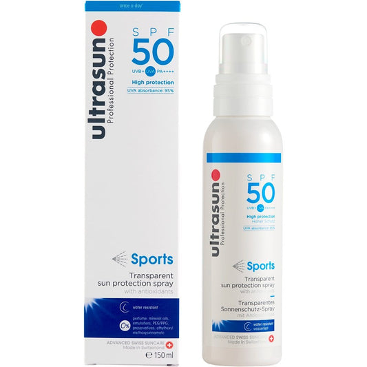Ultrasun Sports Spray Spf50 150ML - Medaid