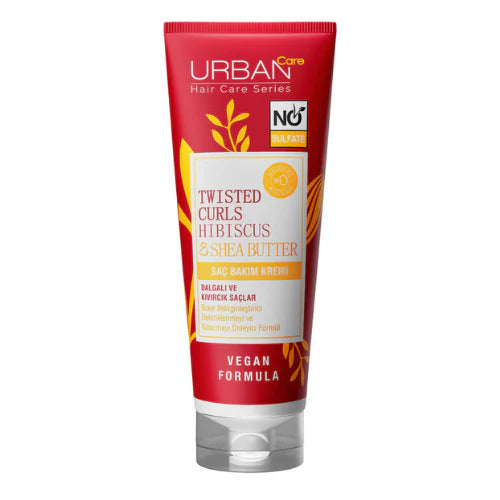 Urban Care twisted curls hibiscus and shea butter hair care conditioner 250ML - Medaid