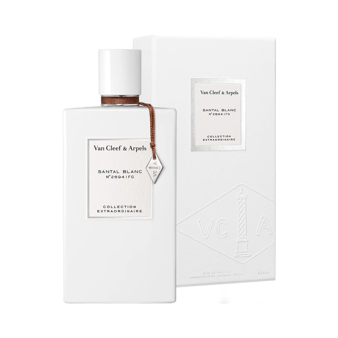 Van Cleef & Arpels Collection Extraordinaire Santal Blanc Eau De Parfum Pour Homme & Femme - 75ml - Medaid