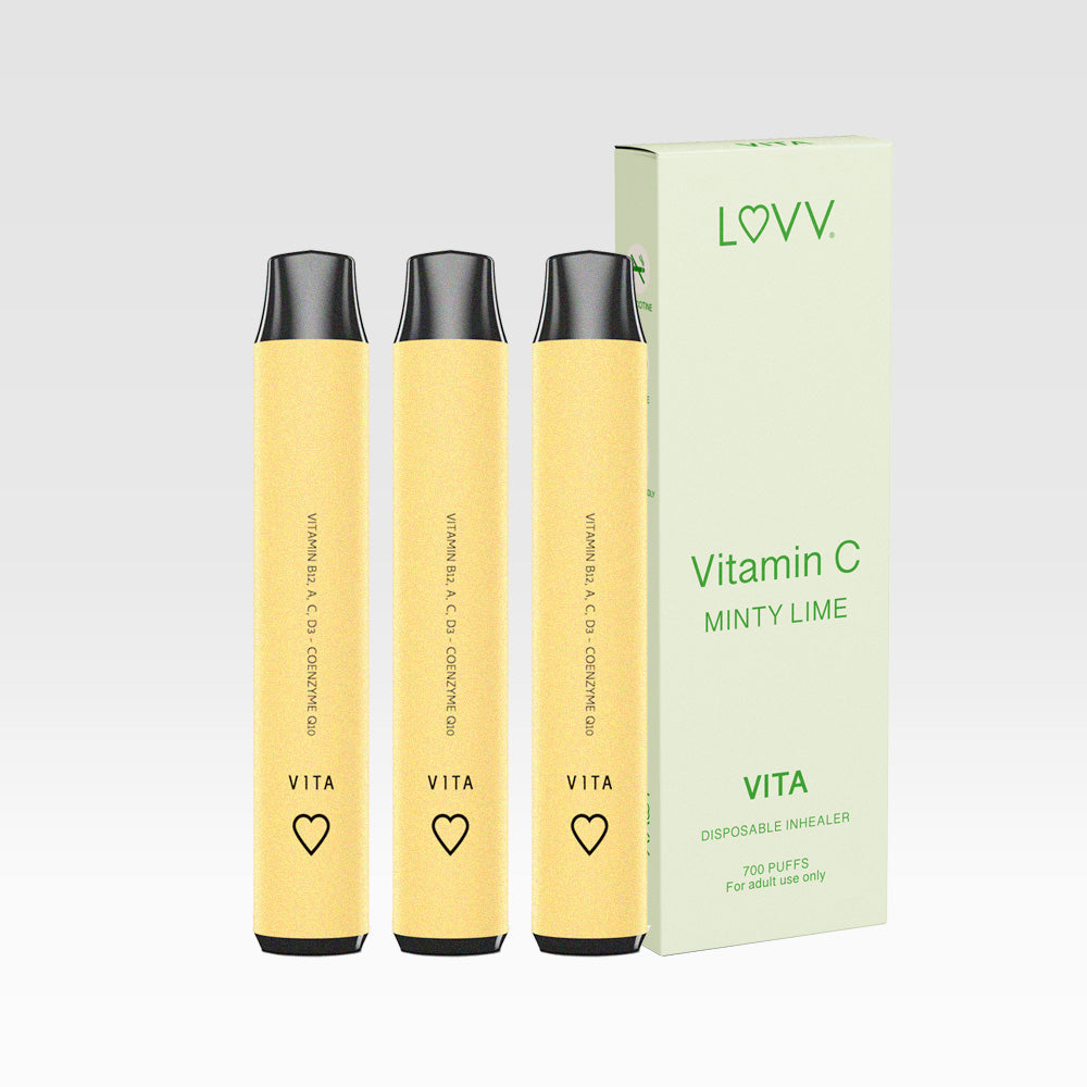 VITA - Minty Lime Flavored Vitamin C Nicotine-Free Vitamin Vape - Medaid
